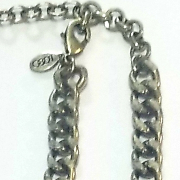 Logo Links by Lori Goldstein Sunburst Pendant Multi Color Statement Necklace - Picture 10 of 12